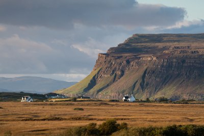The Ardmeanach peninsula, an area of outstanding natural beauty, as seen from the house.