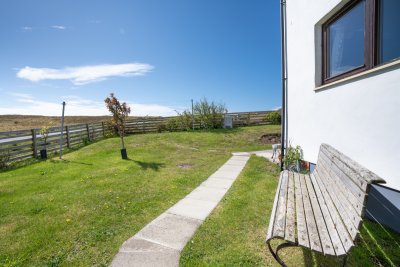 Enjoy the sea views from the garden