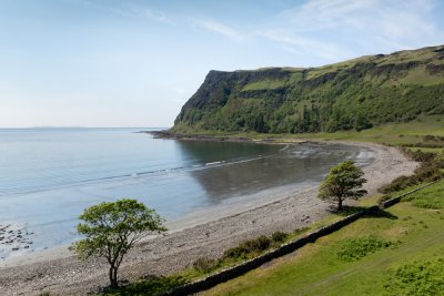 Wander along the beautiful beach and marvel at the rock pools