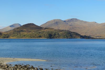 Beautiful view over Loch Spelve