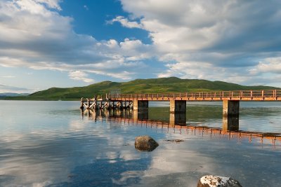 The old pier at Croggan