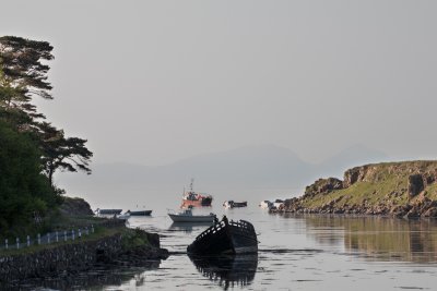 Venture down to Croig harbour for beautiful coastal walks