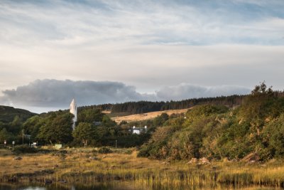 The village of Dervaig is a twenty minute drive from the house