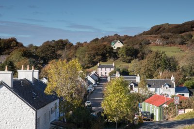 The village of Dervaig