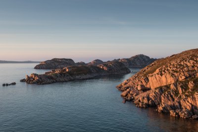 The Ross of Mull is known for its attractive pink granite rock