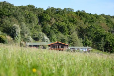 Auchnacraig Lodge setting and neighbouring property