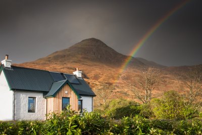 Autumn is a lovely time to stay at Dobhran Croft