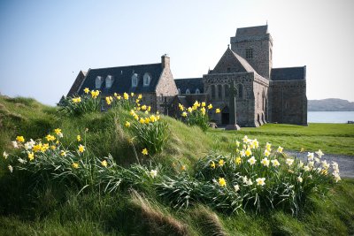 Visit Iona Abbey and explore the tearooms and gift shops