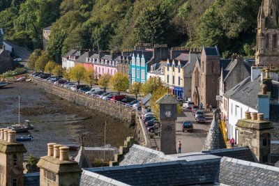 Tobermory from the Back Brae