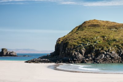 Kilvickeon beach - a lovely sheltered bay for those who find it