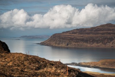 The Ardmeanach peninsula and Loch Scridain