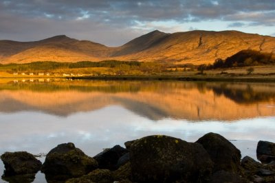 Looking over Lochdon on an autumn morning