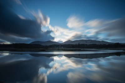 Lochdon at sunset