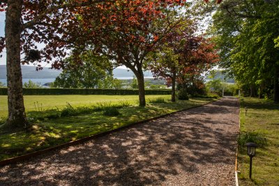 Driveway leading to Oakfield