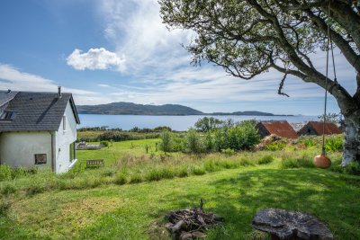 West coast views of the outlying islands