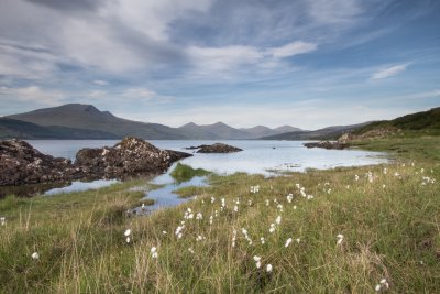 Beautiful Loch Scrdain on the Ross of Mull