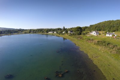 Wonderful sweeping bay around Loch Don