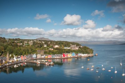 The main village on the Isle of Mull - Tobermory is a picturesque spot