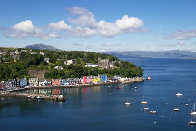 Visit Tobermory (twenty minutes by car)