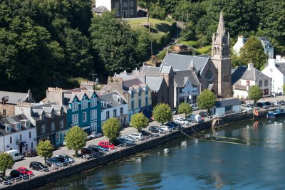 Visit the colourful Tobermory harbourfront