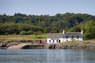 Summon the ferryman to enjoy lunch at the Boathouse on Ulva