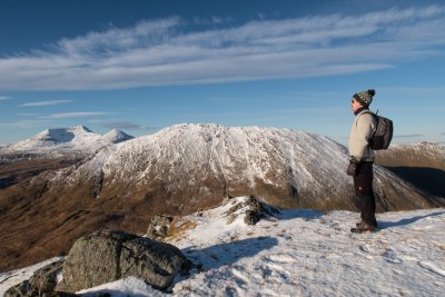 Walking Mull's mountains in winter