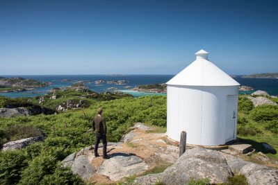 The lighthouse observatory on Erraid