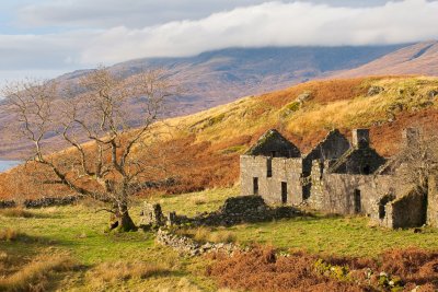 Gualachoalish reach at the end of the walk from Lochdon Mull