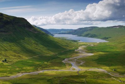 Looking over Glen Cannel with Loch Ba in the distance