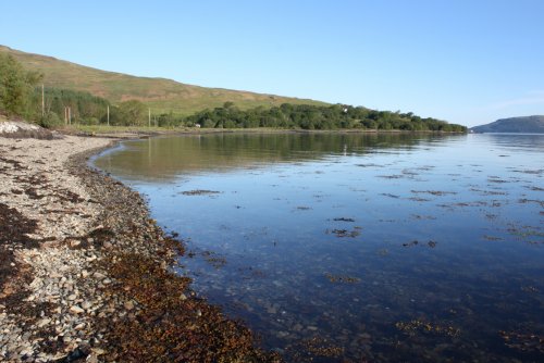 Fishnish Bay can be found just across the road from Daisy Cottage
