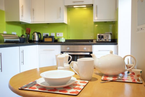 Kitchen with table and chairs