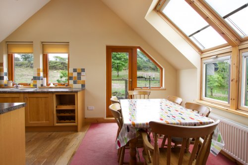 Dining area at Fernbank Cottage