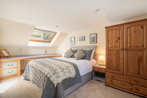 Comfortably furnished bedrooms promise a perfect night's sleep