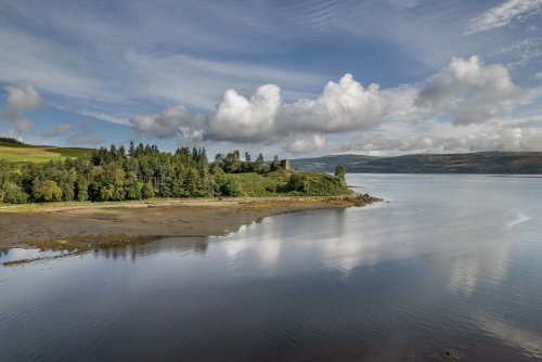 This lovely walk to castle ruins is just down the road