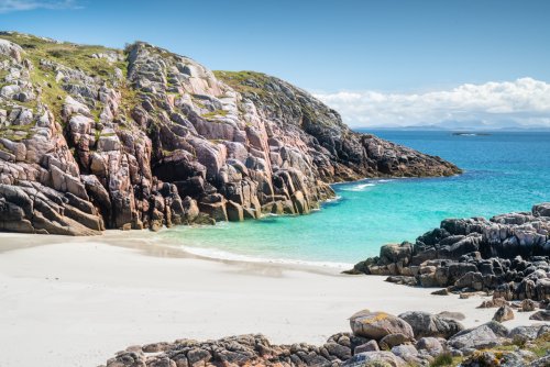 One of the superb beaches in Mull's south