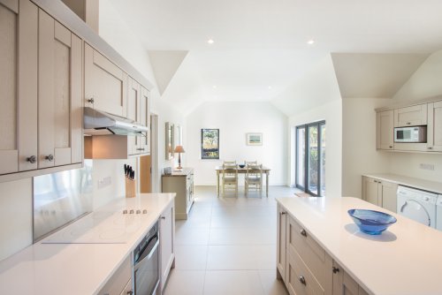 Stunning open plan kitchen and dining area