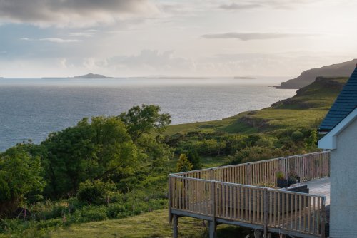 Fantastic decking area, perfectly orientated for watching the sun go dow