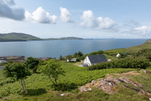Caber Feidh situated on Mull's western coast