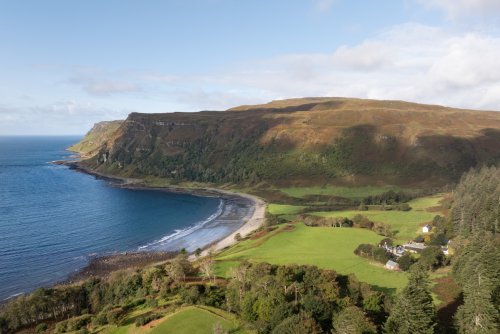 Spectacular setting in Carsaig close to the beach