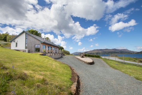 Driveway and approach to Craig Beag