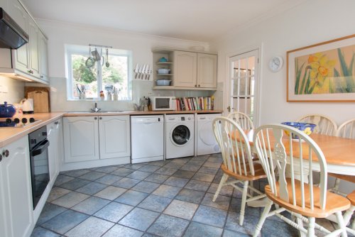 Kitchen with breakfast table