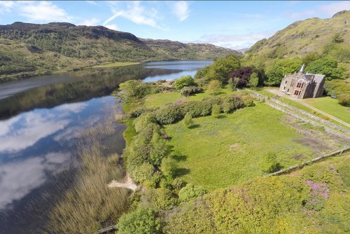 Stunning location beside Loch Uisg