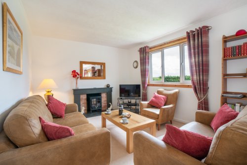 The cosy sitting area promises the perfect spot to relax with a dram