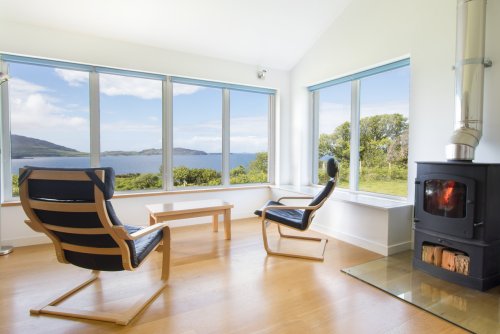 Armchairs to take in the fabulous view