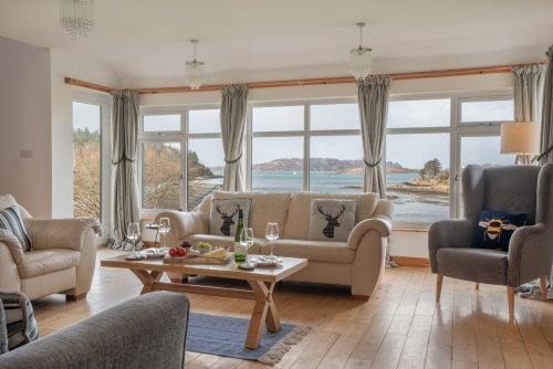 Soak up the superb sea views from Dragonsfly Rest, which only get better come sunset