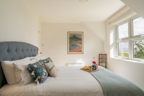 Soak up the sea views from the master bedroom