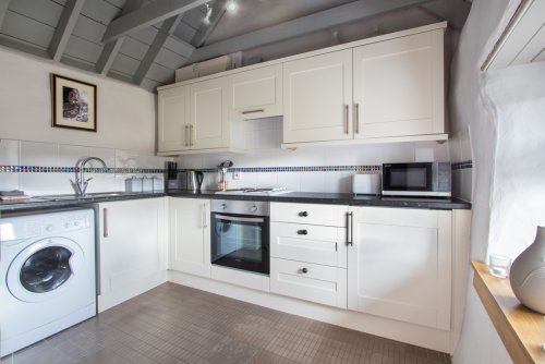 Fitted kitchen in the house