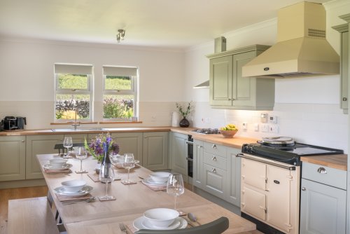 The sociable dining kitchen will be a winner amongst the chefs