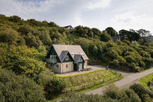 Half Moon House setting on the outskirts of Dervaig