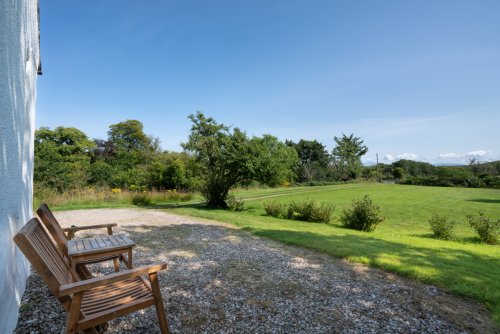Soak up the views and the wildlife from the outdoor seating at Hazelbank